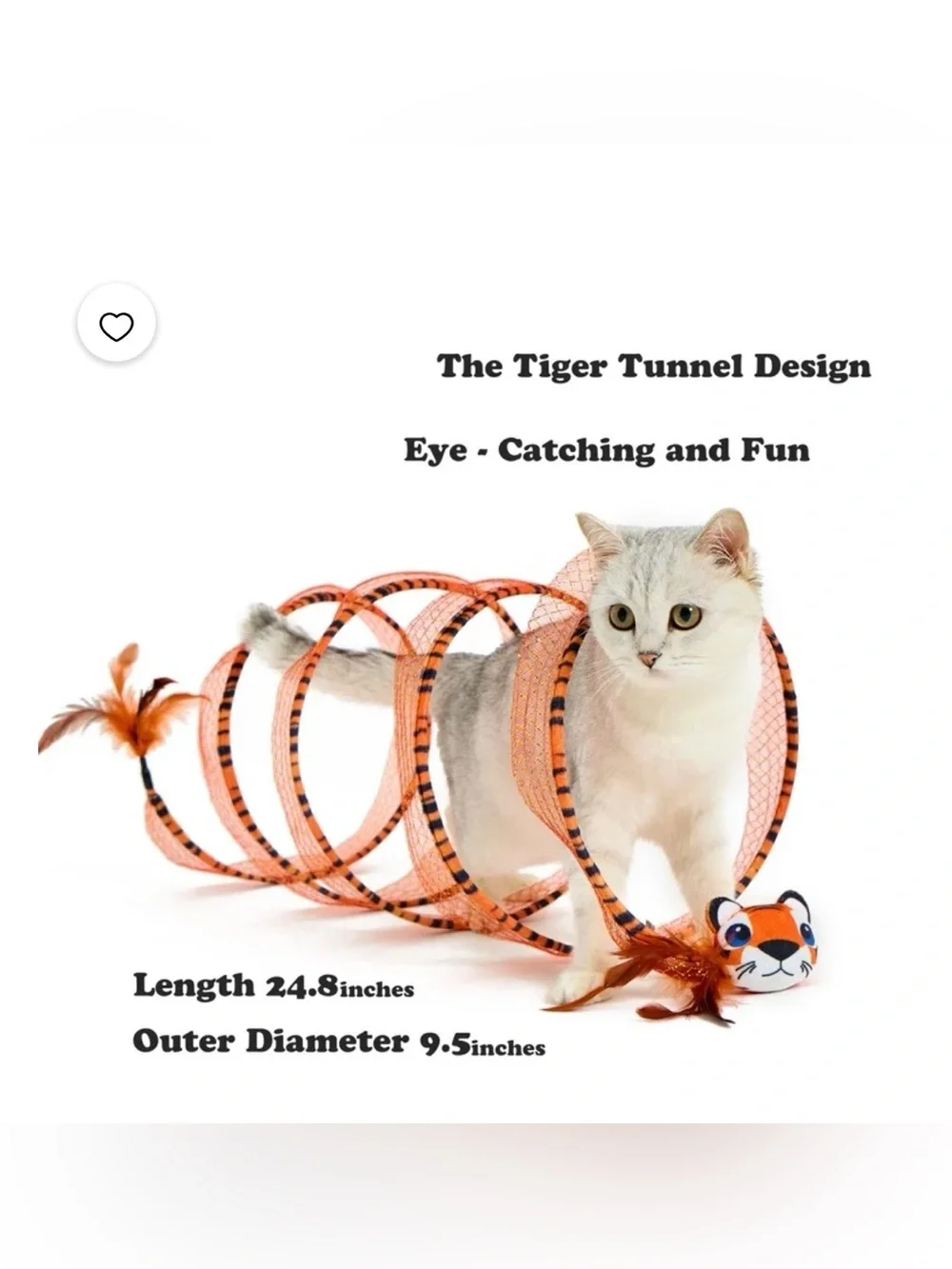 LOOPY CAT Olympic kit 5 Toys in 1 Box Interactive Cat Toy Set - Tunnel, Wand, Su